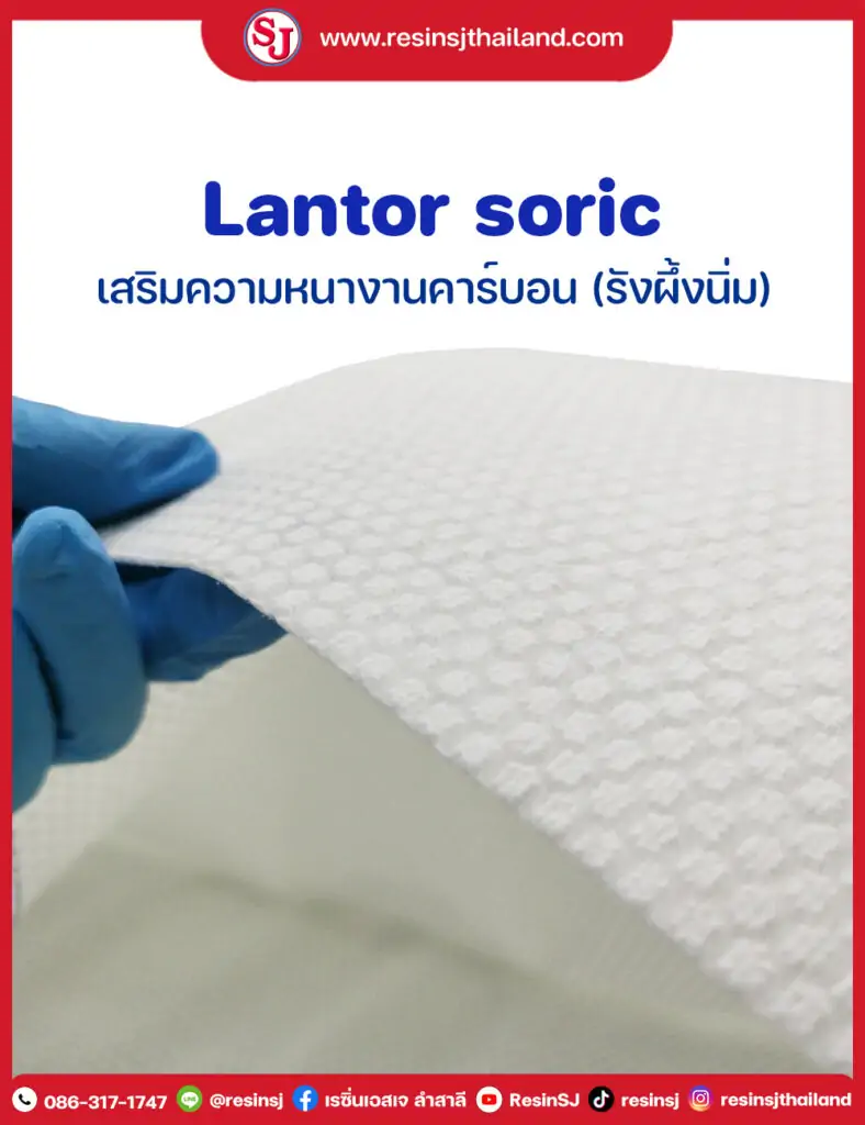 รวมงานอินฟิวชั่น 17 Lantor-soric-เสริมความหนางานคาร์บอน