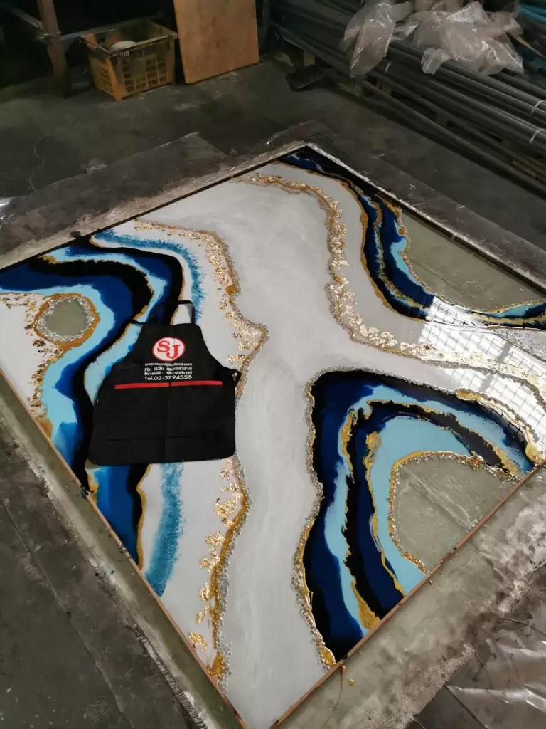 การวาดภาพของเหลวสำหรับผู้เริ่มต้น 1 Resin Wall Art01
